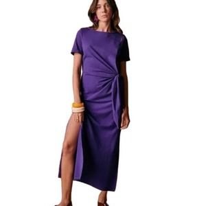 Sezane Pippa Ultra Violet Dress Small